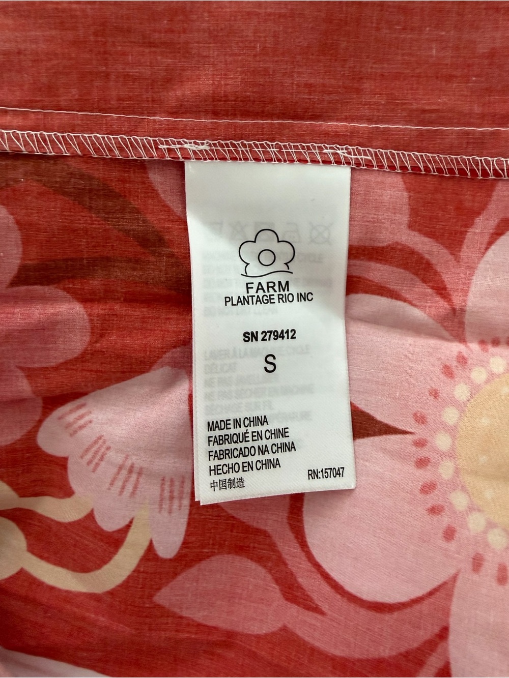 NWT Farm Rio 100% Cotton Puff-Sleeve
Midi Dress-Size Small - Picture 5 of 11